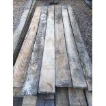 6x Hardwood Dry Sawn Timber Maple Boards / Planks