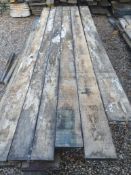 6x Hardwood Dry Sawn Timber Maple Boards / Planks