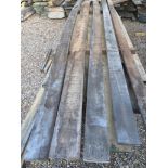 5x Hardwood Dry Sawn Timber African Iroko Boards / Planks