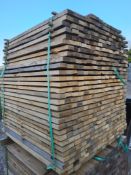 50x Hardwood Sawn English Oak Rails ( Rejects )