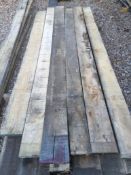 6x Hardwood Dry Sawn Timber Maple Boards / Planks