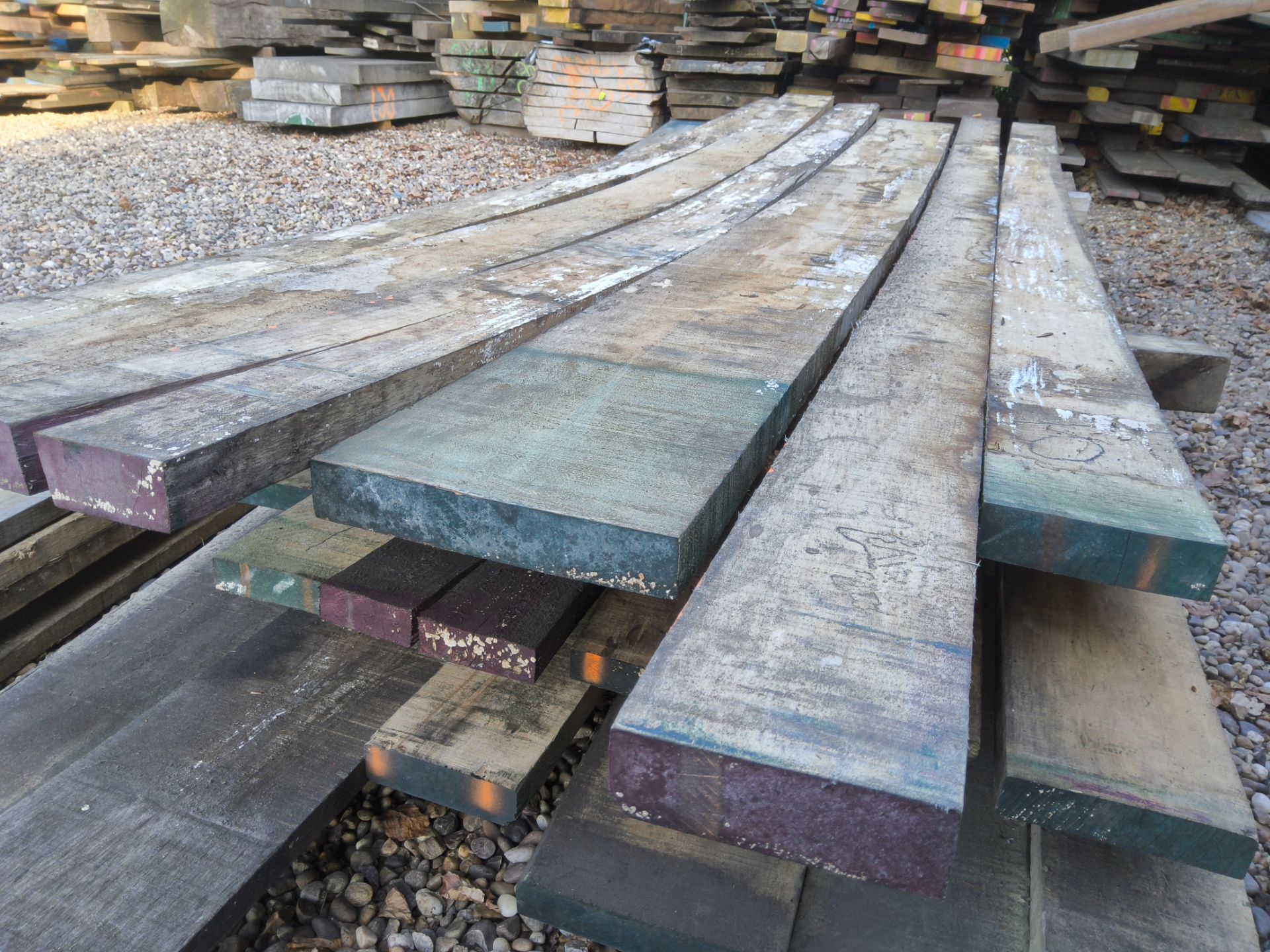 6x Hardwood Dry Sawn Timber Maple Boards / Planks - Image 3 of 3