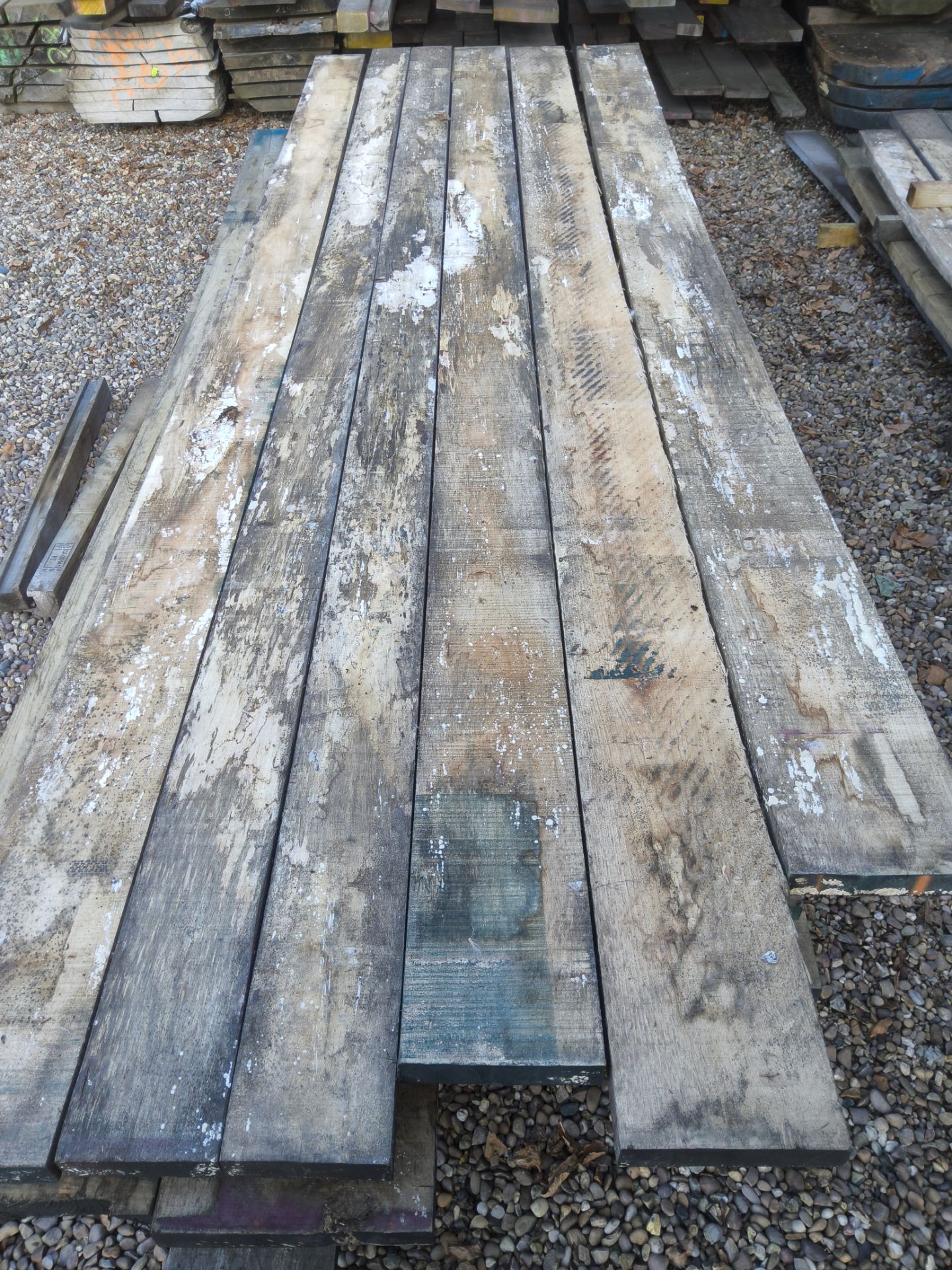 6x Hardwood Dry Sawn Timber Maple Boards / Planks
