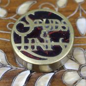 Early 20th Century Gentleman's Studs & Links Box