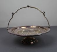 Silver Plated Handled Basket