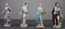 19th Century Meissen Porcelain Figurines – Set of the Four Seasons