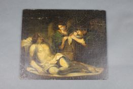 Italain 19th c. Panel Painting