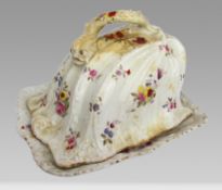 Antique Staffordshire Cheese Dish