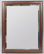 Large Decorative Bevelled Mirror
