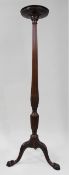 Antique Georgian Revival Mahogany Torchère Pedestal Stand,