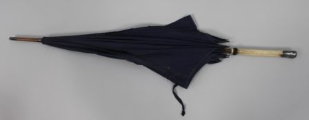 Antique Umbrella wih Silver Ferrule