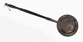 Ebonized Copper Warming Pan