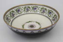 Royal Doulton Floral Decorated Bowl – c.1920