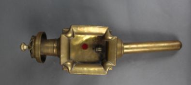 Antique Brass Horse Carriage Lantern