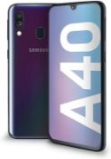 Samsung Galaxy A40 64GB Black Mobile Phone