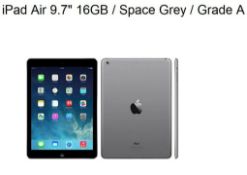 Apple iPad 5th Gen 32GB Space Grey