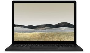 Microsoft Surface Laptop 3 13” Black Windows 11 Core i5-1035G7 8GB DDR4 256GB SSD Webcam WiFi