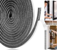 9 x Brush Door Draft Excluder Tape, Draught Excluder For Windows, 5 Meters RRP £102.60 L9b