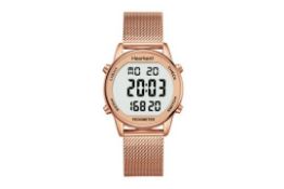 Pedometer Watch Bronze Strap RRP £36.99 L10a