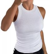 5 x Women's Summer Sleeveless High Neck Tank Top Total RRP £120.75 Lb6