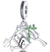 13 x 925 Sterling Silver Charms For Bracelets RRP £171.10 L27a