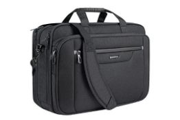 Laptop Briefcase, Fits Up To 17.3 Inch Laptops RRP £42.31 L6b