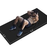 Extra Size TPE Yoga Mat For Men Non Slip Mat For Workout In Blue RRP £49.99 L12