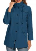 5 x Women's Waterproof Jackets Long Raincoat RRP £249.95 Lb18