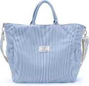 Corduroy Hobo Bag Adjustable Shoulder Strap