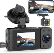 1080p Dashcam - 3 Camera Dashcam RRP £64.00 L3b