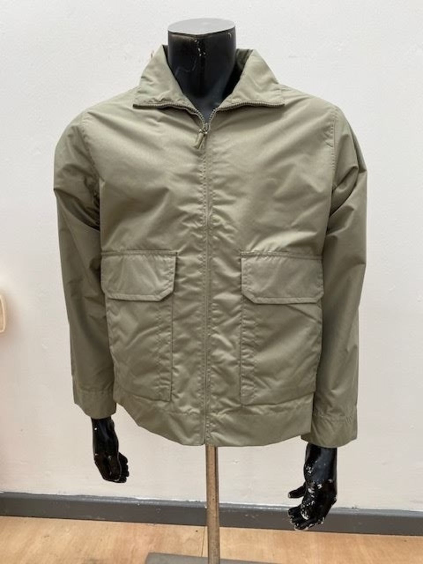 SkinniFitt Men's Olive Jacket - Medium L8