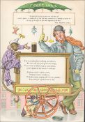 Guinness Vintage 70 Years-Old Illustration Print 1956 Tough Luck & Party