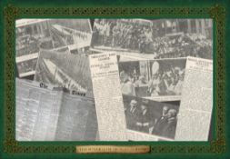 Michael Collins The Big Fella One Fifth of all Ireland Attends the Funeral 1922 Rare Newspaper