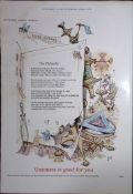Guinness The Philatelist 1960 Original 66 Years-Old Print -GE 3273.