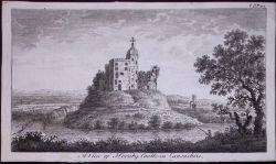 Hornby Castle Lancashire Rare Georgian Copper Antique Engraving 1776-41