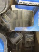 Large Selection of Optimaxx Screws and Drill Bit Boxes Brand New Stock