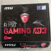 MSI Gaming M3 B150 Mothertboard - Boxed Customer Return - Untested Unchecked