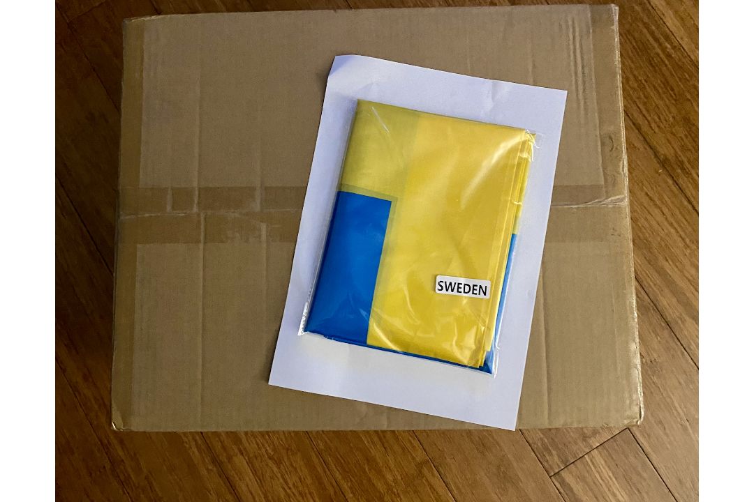 50 x 5ft x 3ft Sweden Flags Brand New and Boxed World Cup 2026 - Image 4 of 4