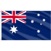 100 x 5ft x 3ft Australia Flags Brand New and Boxed World Cup 2026