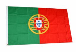 50 x 5ft x 3ft Portugal Flags Brand New and Boxed World Cup 2026