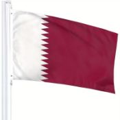50 x 5ft x 3ft Qatar Flags Brand New and Boxed World Cup 2026