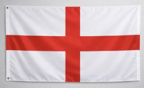 25 x 5ft x 3ft England Flags Brand New and Boxed World Cup 2026