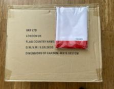 50 x 5ft x 3ft Canada Flags Brand New and Boxed World Cup 2026