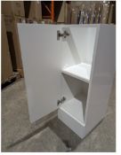 600210130+600720130 300mm F/D Gloss White Base Unit, 1 Door + Worktop Lot of 7
