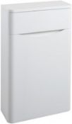 14169239 Belese 500mm Gloss White WC Unit, Curved Edges Pallet 8