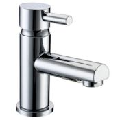 14101054 Nuro Basin Mixer With Push Button Waste Lot of 5