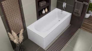 14140143 Erne Round Single Ended Bath 1700 x 700 Lot of 5