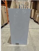 600210240-b+600720240 400mm F/D Gloss Grey Base Unit, 1 Door + Worktop Lot of 6
