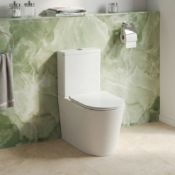 14130071.1 BOM Close Coupled Toilet/Cistern/Seat Lot of 3