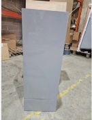 600210230-b+600720230 300mm F/D Gloss Grey Base Unit, 1 Door + Worktop Lot of 9